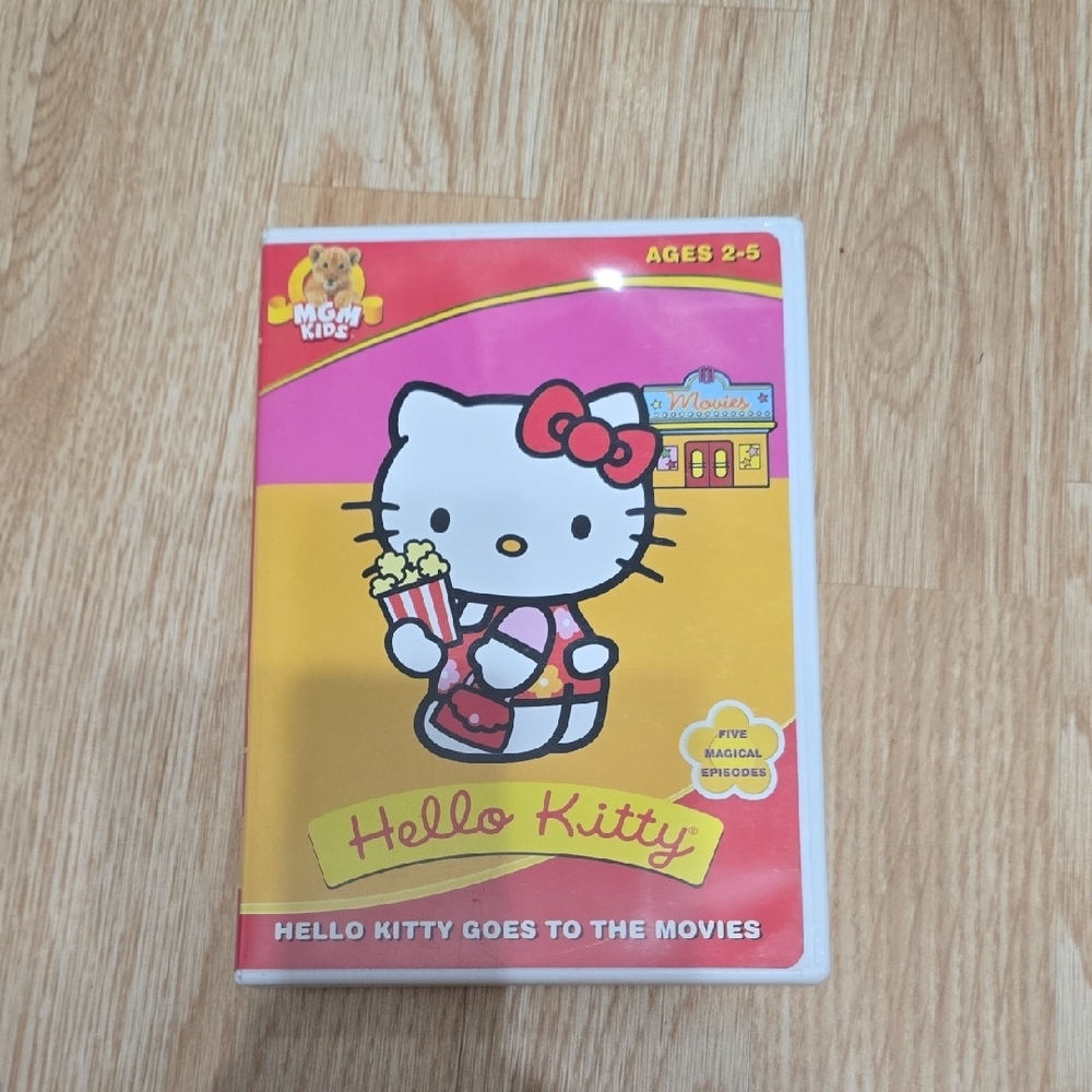 Hello Kitty Goes to the Movies Dvd